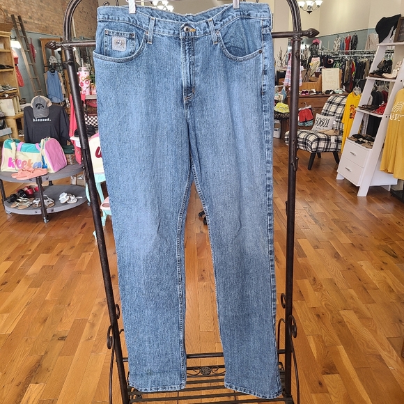 Cinch Medium Wash Relaxed Fit Jeans Size W38 L38 - Picture 1 of 8